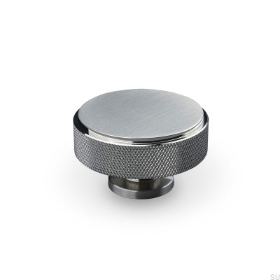 Bouton de meuble Lonato 50 Argent Brossé