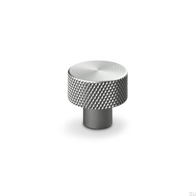Bouton de meuble Rimini 20 argent brossé