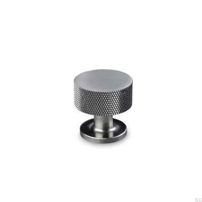 Bouton de meuble Sassari 30 argent brossé