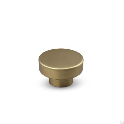 Bouton de meuble Vasto 34 Or Brossé