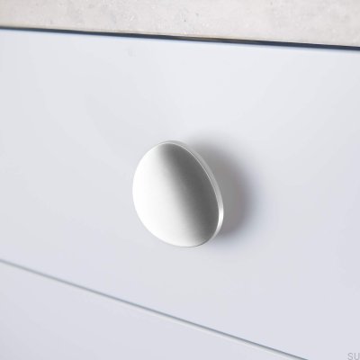 Bouton de meuble argenté Särö 70 (2 pièces)