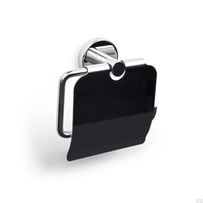 Porte-papier toilette Dijon, chrome poli