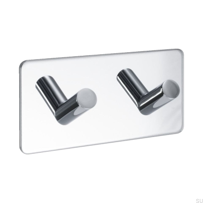 Support mural Base 200-2 Chrome poli