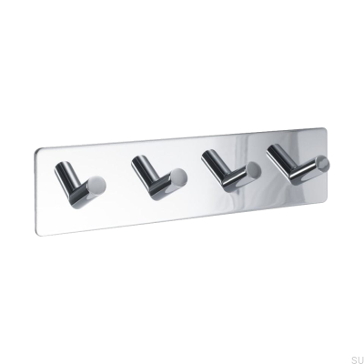 Support mural de base 200-4 Chrome poli