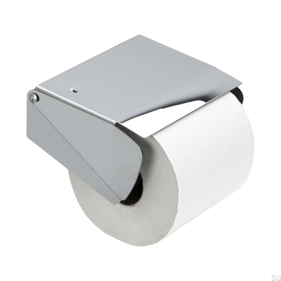 Porte-Papier Hygiénique Solide Chrome Poli