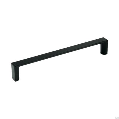 Poignée de meuble allongée 735 160 métal noir