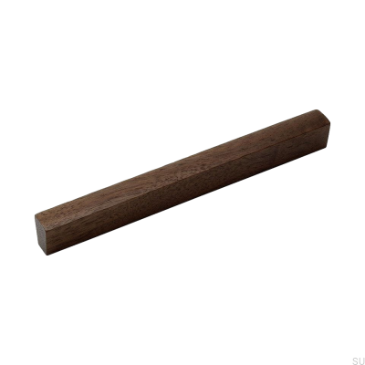 Poignée de meuble allongée A16 128 Bois Noyer