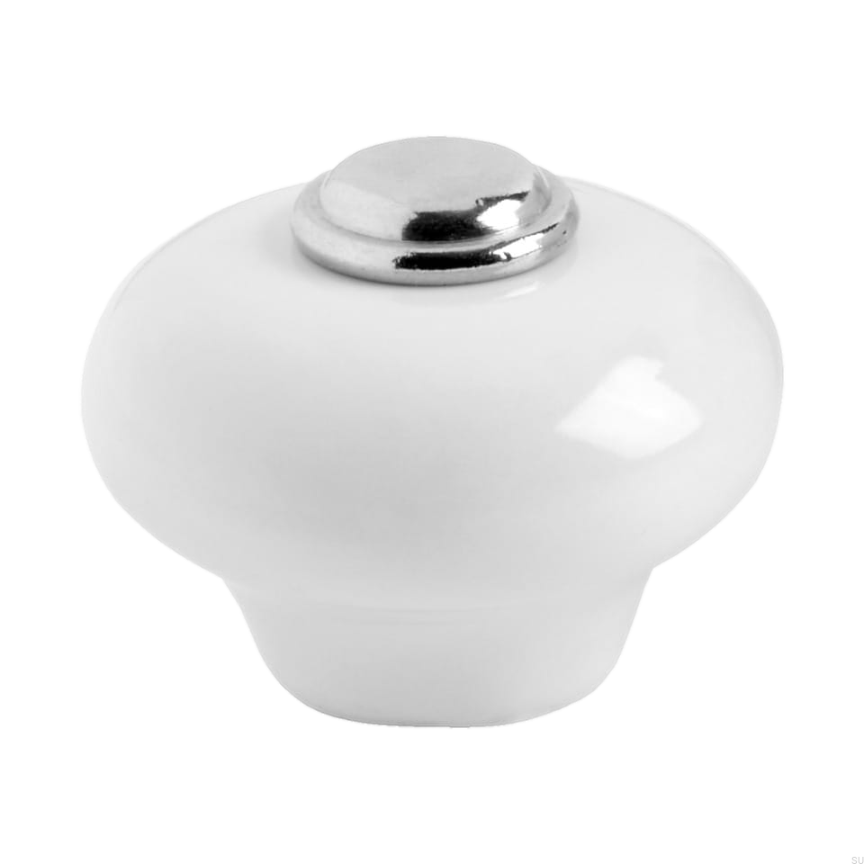 Zdjęcie produktowe gałki 409 porcelanowej niklowej