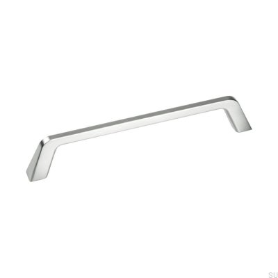 Poignée de meuble longue Form 160 Argent brossé