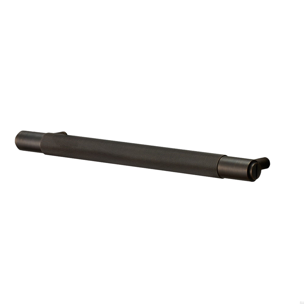 Zdjęcie mebla z metalowym smoked brąz uchwytem Pull bar