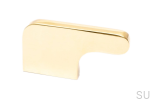 Uchwyt meblowy Soft Cut mosiężny polerowany