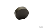 Gałka meblowa Globe 20 czarne aluminium