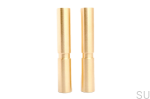 Cylinder 170 noga do mebli mosiądz szczotkowany