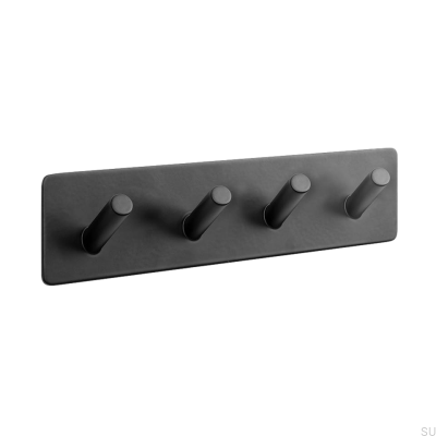Support mural Base 200-4 Métal noir