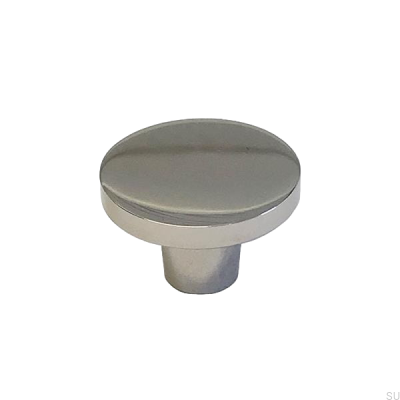 Bouton de meuble Rivet 25 Nickel poli