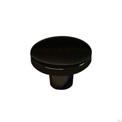Bouton de meuble Rivet 25 Métal noir