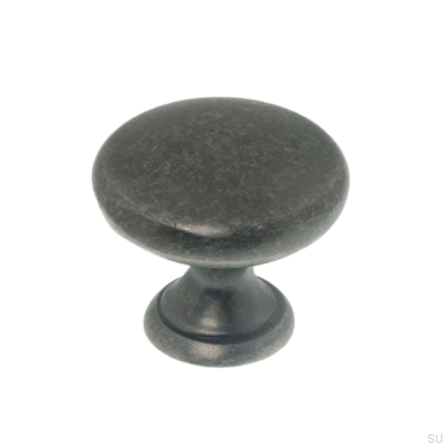 Bouton de meuble 1014 Noir antique