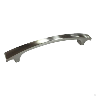 Poignée de meuble allongée 1300 Nickel poli