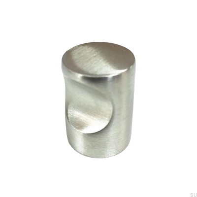 Bouton de meuble 153 argent brossé