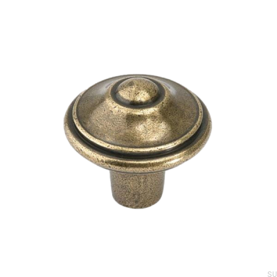 Bouton de meuble 1701 Bronze antique