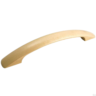 Poignée de meuble oblong 2020 160 Bouleau en bois