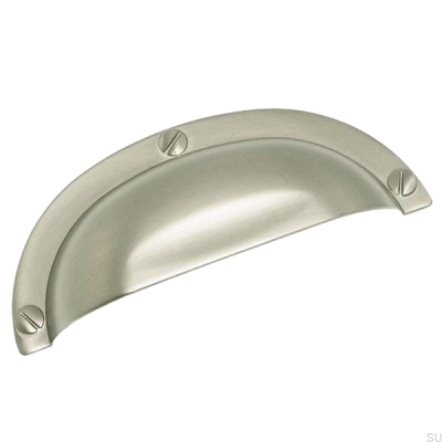 Poignée de meuble Shell 3 158 64 Nickel brossé