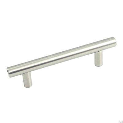 Poignée de meuble longue 3402 128 Nickel brossé
