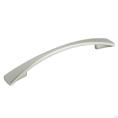 Poignée de meuble longue 4317 128 Chrome brossé