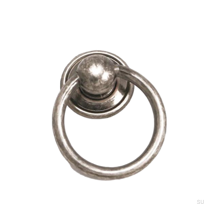 Poignée de meuble ronde 5210 36 Noir antique