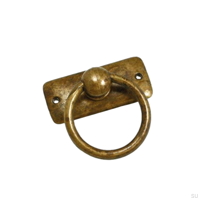 Poignée de meuble allongée 5211 Bronze antique