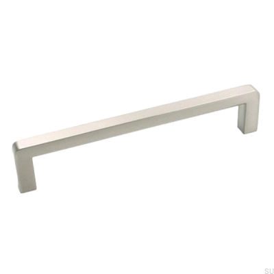 Poignée de meuble allongée 6200 320 Nickel brossé