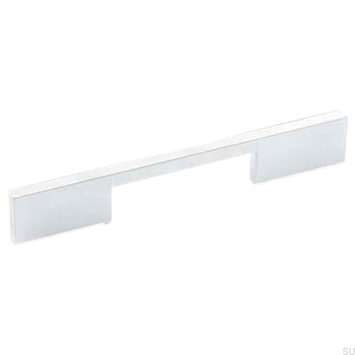 Poignée de meuble allongée 7571 192 Blanc