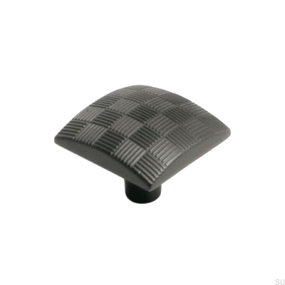 Bouton de meuble 8191 34 Métal noir