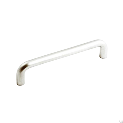 Poignée de meuble longue 8938 Nickel brossé