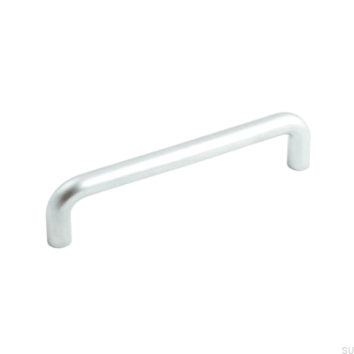 Poignée de meuble longitudinale 8938 Chrome brossé