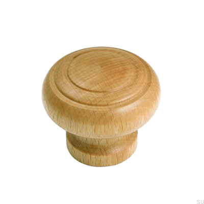 Bouton de meuble 9255 37 Hêtre en bois