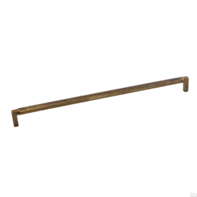 Poignée de meuble oblongue Lecco 320 Bronze antique