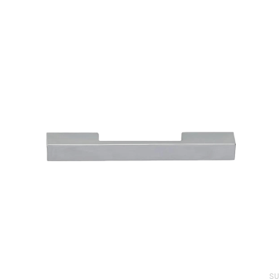 Poignée de meuble allongée Tool 64, chrome brossé