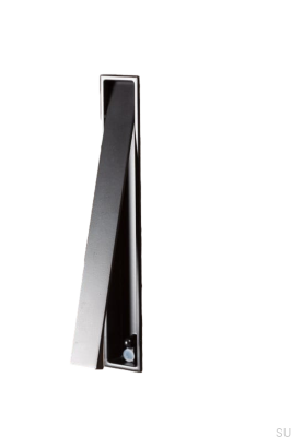 Poignée de meuble encastrée Clos 128 Métal noir