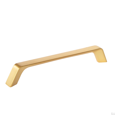 Poignée de meuble oblongue Frank 160 Gold Brushed