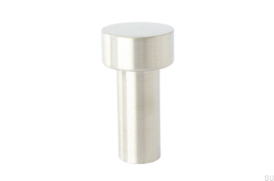 Support mural Dot 74 Acier Brossé