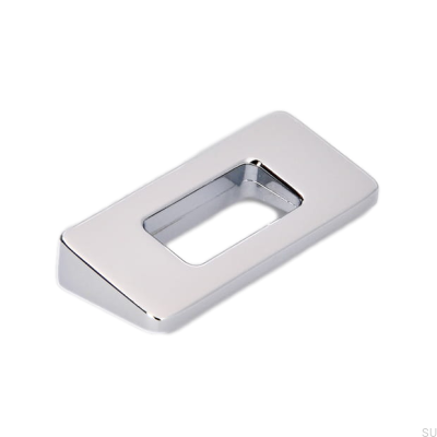 Poignée de meuble allongée 2394 32 Chrome poli