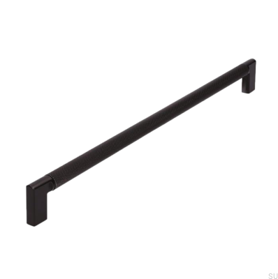 Poignée de meuble oblong 2457 320 Métal Noir