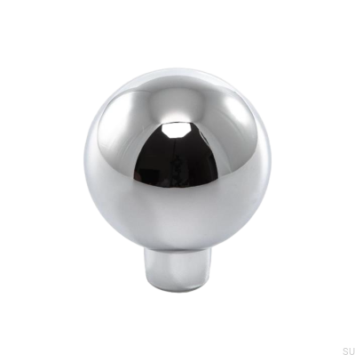 Bouton de meuble 8322 28 Chrome poli