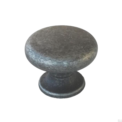 Bouton de meuble 8702 35 Nickel de fer brossé