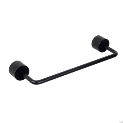 Poignée de meuble allongée Meluzyna 128 Metal Black