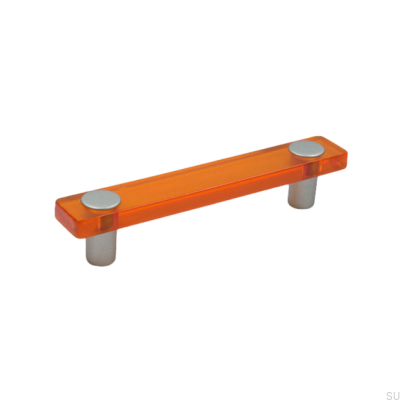Poignée de meuble allongée SM8119I 96 Plastique Orange