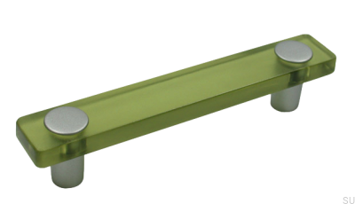 Poignée de meuble allongée SM8119I 96 Plastique Vert