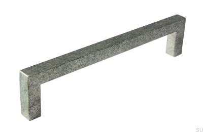 Poignée de meuble allongée SM8137I 128 Argent Antique