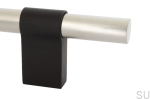 HA63AS/RB--Uchwyt-meblowy-podłużny-Line-Big-Mix-224-Stalowy-Szczotkowany-z-Czarnym-Aluminium-BB-Sweden-Skandynawskie-Uchwyty_1